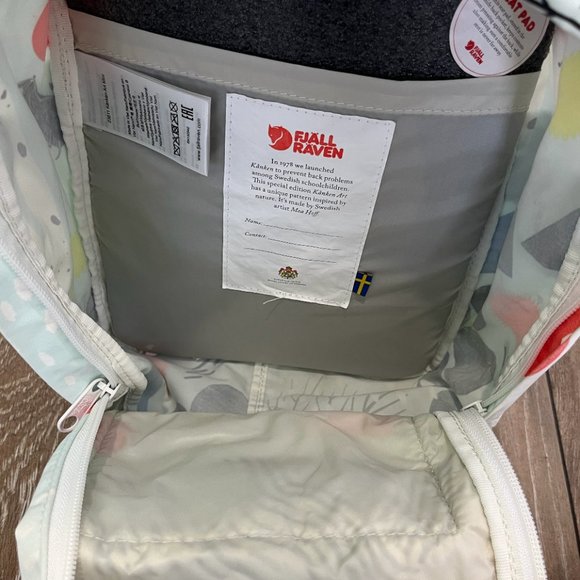 Fjallraven Kanken Art Mini Backpack NWOT - Picture 5 of 9